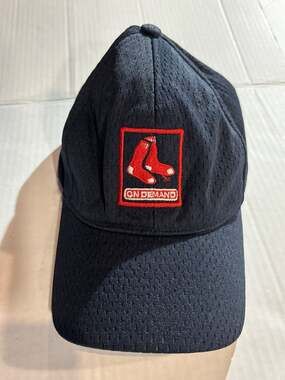 Boston Red Sox Hat Kids Adjustable “On Demand” Blue Navy Rare Hanging Sox